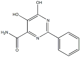 5,6-dihydroxy-2-phenylpyrimidine-4-carboxamide