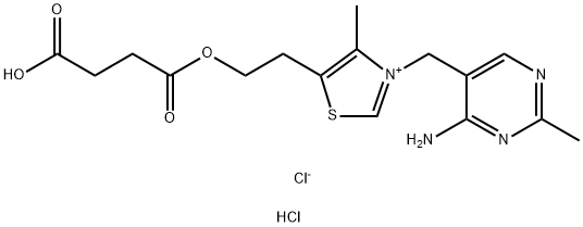 Thiamine Hydrogen Succinate Hydrochloride Structural