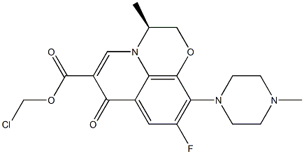Levofloxacin Chloromethyl Ester Structural