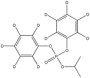 Isopropyl Diphenyl Phosphate-d10 Structural