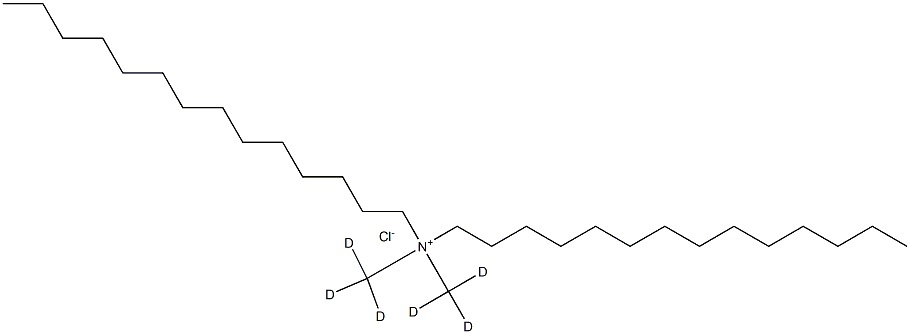 Di(methyl-d3)dimyristylammonium Chloride Structural