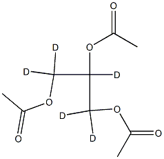 Triacetin-d5 Structural