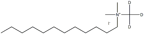 Dodecyltrimethylammonium-d3 Iodide Structural