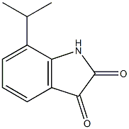 7-(propan-2-yl)-2,3-dihydro-1H-indole-2,3-dione