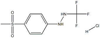 4-(Methylsulphonyl)-2-(trifluoromethyl)phenylhydrazine hydrochloride