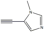 5-ETHYNYL-1-METHYLIMIDAZOLE Structural Picture