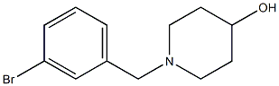 1-(3-bromobenzyl)piperidin-4-ol Structural