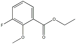 3-FLUORO-2-METHOXYBENZOIC ACID ETHYL ESTER Structural