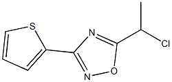 5-(1-CHLOROETHYL)-3-THIEN-2-YL-1,2,4-OXADIAZOLE