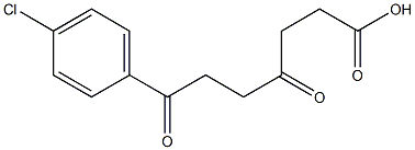 7-(4-CHLOROPHENYL)-4,7-DIOXOHEPTANOIC ACID Structural