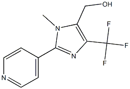 (3-METHYL-2-PYRIDIN-4-YL-5-TRIFLUOROMETHYL-3H-IMIDAZOLE-4-YL)-METHANOL