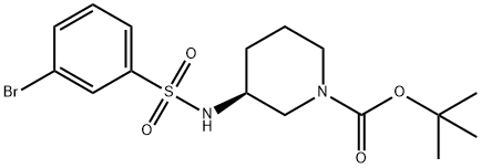 (R)-tert-Butyl 3-(4-bromophenylsulfonamido)piperidine-1-carboxylate
