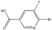 6-BROMO-5-FLUOROPYRIDINE-3-CARBOXYLIC ACID