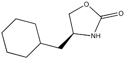 (S)-4-(CYCLOHEXYLMETHYL)-1,3-OXAZOLIDIN-2-ONE Structural