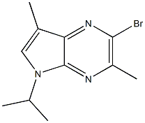 2-BROMO-5-ISOPROPYL-3,7-DIMETHYL-5H-PYRROLO[2,3-B]PYRAZINE