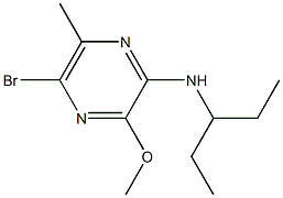 5-BROMO-N-(1-ETHYLPROPYL)-3-METHOXY-6-METHYLPYRAZIN-2-AMINE