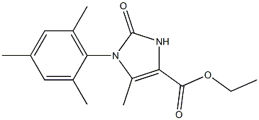 5-METHYL-2-OXO-1-(2,4,6-TRIMETHYL-PHENYL)-2,3-DIHYDRO-1H-IMIDAZOLE-4-CARBOXYLIC ACID ETHYL ESTER