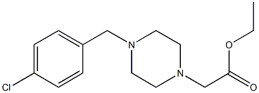 ETHYL [4-(4-CHLOROBENZYL)PIPERAZIN-1-YL]ACETATE