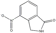 4-nitro-1-isoindolinone Structural