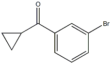 (3-bromophenyl)(cyclopropyl)methanone