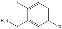 (5-chloro-2-iodophenyl)methanamine Structural