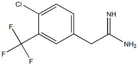 2-(4-chloro-3-(trifluoromethyl)phenyl)acetamidine