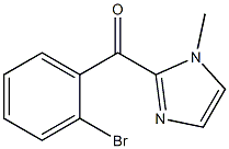 (2-bromophenyl)(1-methyl-1H-imidazol-2-yl)methanone Structural