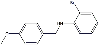 (2-bromophenyl)(4-methoxyphenyl)methylamine Structural