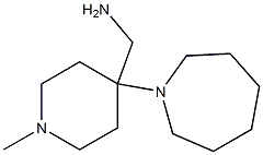 (4-azepan-1-yl-1-methylpiperidin-4-yl)methylamine Structural