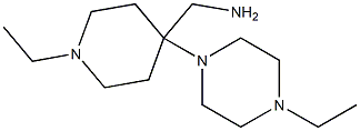 [1-ethyl-4-(4-ethylpiperazin-1-yl)piperidin-4-yl]methylamine