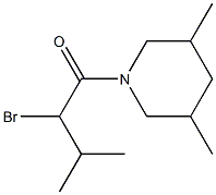 1-(2-bromo-3-methylbutanoyl)-3,5-dimethylpiperidine