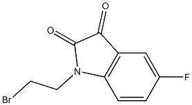 1-(2-bromoethyl)-5-fluoro-1H-indole-2,3-dione