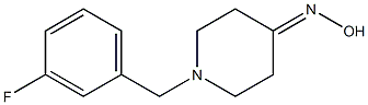 1-(3-fluorobenzyl)piperidin-4-one oxime