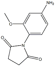 1-(4-amino-2-methoxyphenyl)pyrrolidine-2,5-dione