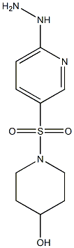 1-[(6-hydrazinylpyridine-3-)sulfonyl]piperidin-4-ol