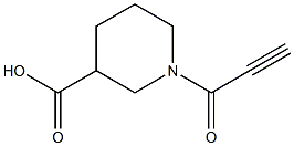 1-propioloylpiperidine-3-carboxylic acid Structural