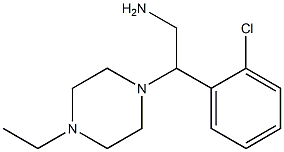 2-(2-chlorophenyl)-2-(4-ethylpiperazin-1-yl)ethanamine