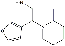 2-(2-methylpiperidin-1-yl)-2-tetrahydrofuran-3-ylethanamine