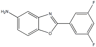 2-(3,5-difluorophenyl)-1,3-benzoxazol-5-amine Structural