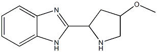 2-(4-methoxypyrrolidin-2-yl)-1H-benzimidazole Structural