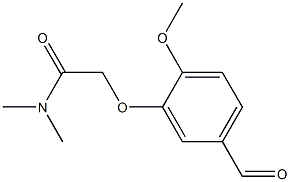 2-(5-formyl-2-methoxyphenoxy)-N,N-dimethylacetamide