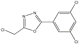 2-(chloromethyl)-5-(3,5-dichlorophenyl)-1,3,4-oxadiazole