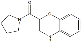 2-(pyrrolidin-1-ylcarbonyl)-3,4-dihydro-2H-1,4-benzoxazine