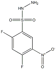 2,4-difluoro-5-nitrobenzene-1-sulfonohydrazide