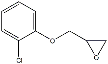 2-[(2-chlorophenoxy)methyl]oxirane Structural