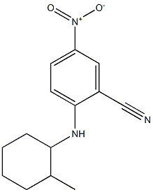 2-[(2-methylcyclohexyl)amino]-5-nitrobenzonitrile