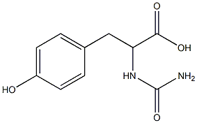 2-[(aminocarbonyl)amino]-3-(4-hydroxyphenyl)propanoic acid