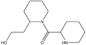 2-[1-(piperidin-2-ylcarbonyl)piperidin-2-yl]ethan-1-ol Structural