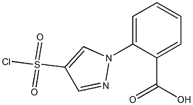 2-[4-(chlorosulfonyl)-1H-pyrazol-1-yl]benzoic acid