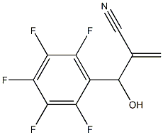 2-[hydroxy(2,3,4,5,6-pentafluorophenyl)methyl]prop-2-enenitrile